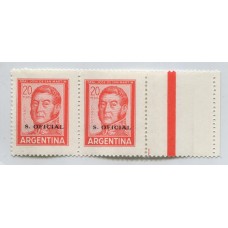 ARGENTINA SERVICIO OFICIAL GJ 756 CD CUADRO CON COMPLEMENTO U$ 30  20 + 50% 